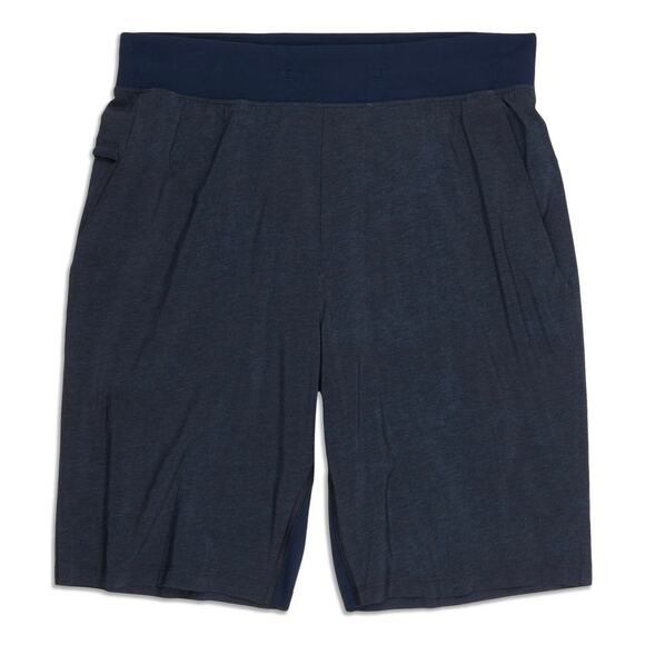 Lululemon Men’s T.H.E. Short Heathered Blue Workout Athletic Training Size Large - Picture 1 of 6